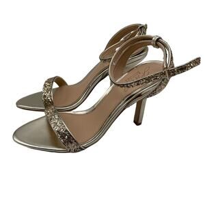 Jewel Badgley Mischka Women's Ojai II Almond Toe Stiletto Sandals - White - 6M